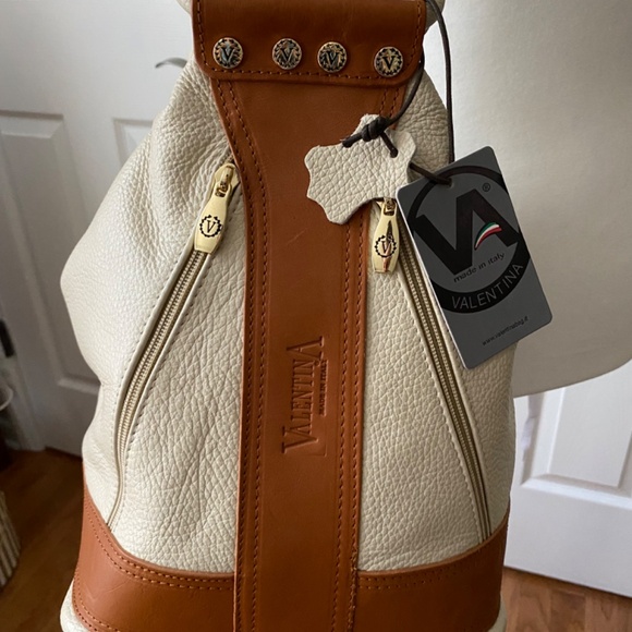 PRICE REDUCED!!! NWT Valentina Convertible Backpack Sling Purse Made in Italy - Picture 2 of 12